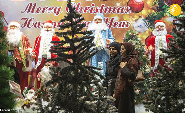 حال و هوای تهران در آستانه کریسمس+عکس