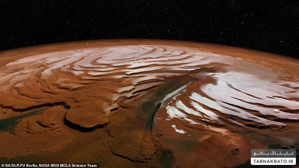 کشف یخ زیر سطح مریخ
