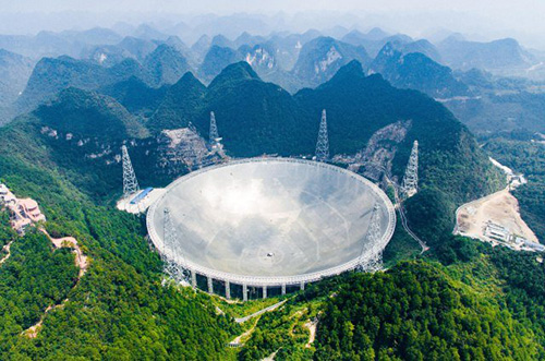 تلسکوپ بزرگ چین در اختیار دانشمندان سراسر جهان+عکس