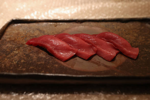 حراج سالانه ماهی تن در توکیو + عکس