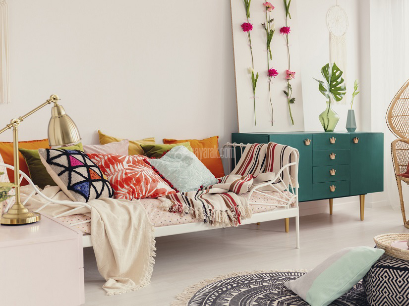 سبک بوهو در طراحی داخلی: نحوه ایجاد فضای بوهمی در آپارتمان