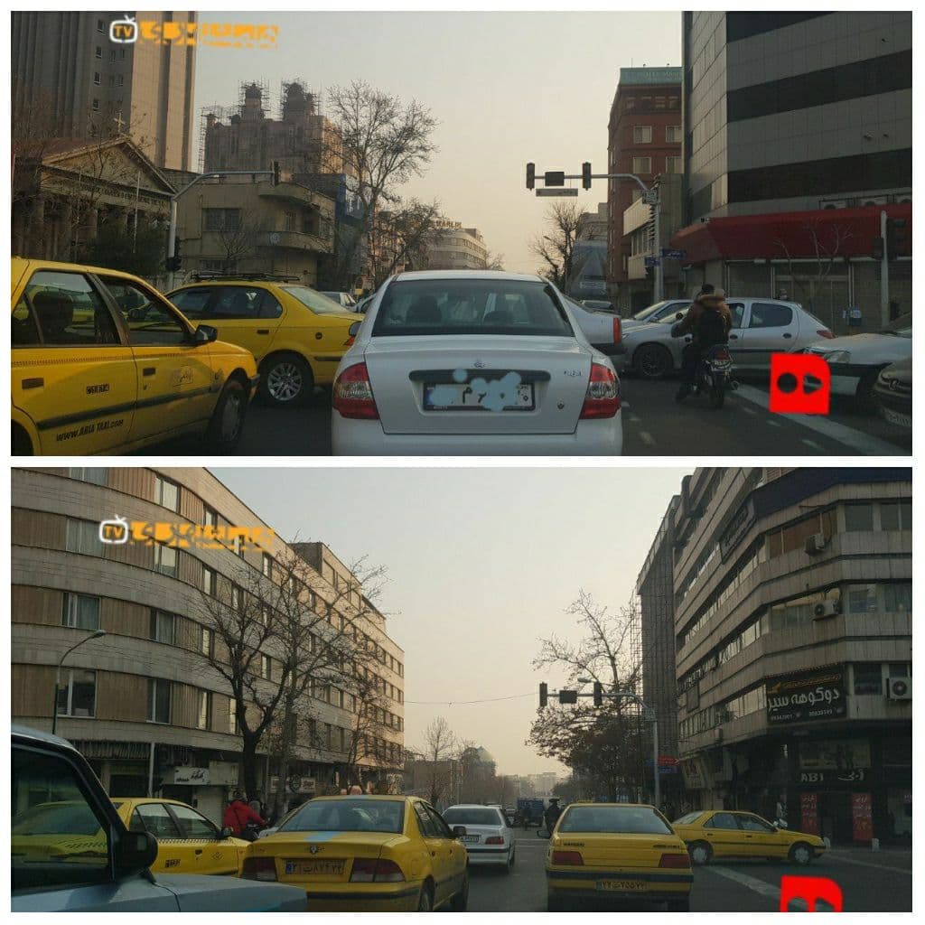 خاموش شدن چراغ های راهنمایی پایتخت +عکس