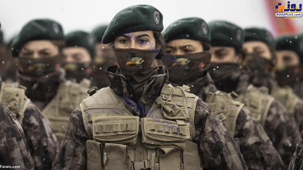 زنان یگان ویژه پلیس ترکیه +عکس