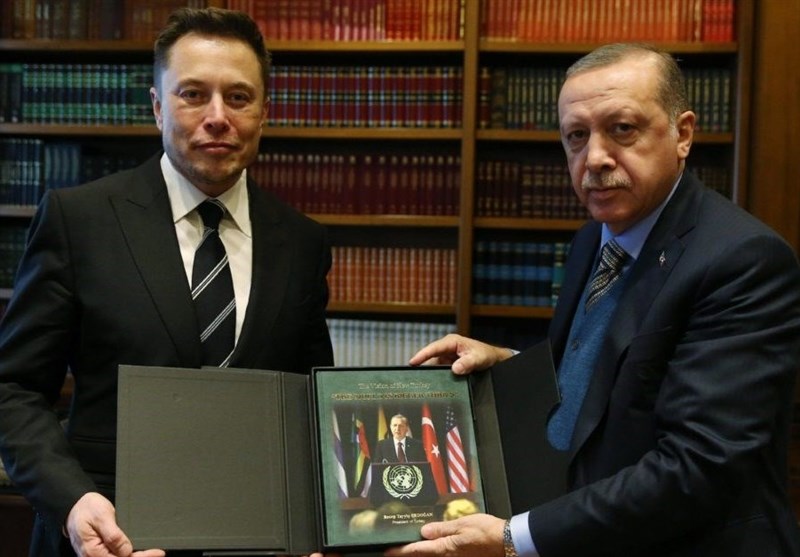 ماجرای دیدار اردوغان و ایلان ماسک چیست ؟ +تصاویر