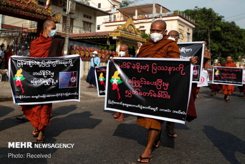 کودتای نظامی در میانمار+ عکس