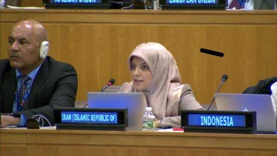 یک خانم، نماینده ایران در سازمان ملل می‌شود +عکس