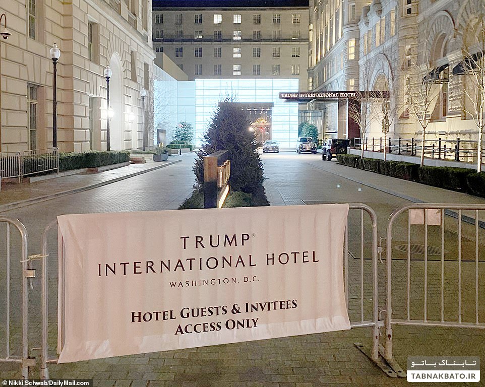 هتل ترامپ در شهر واشنگتن دی سی متروکه شد