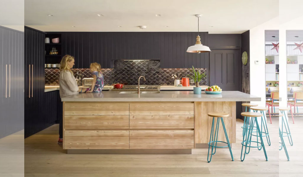۲۵ ایده برای طراحی آشپزخانه ای به رنگ سیاه
