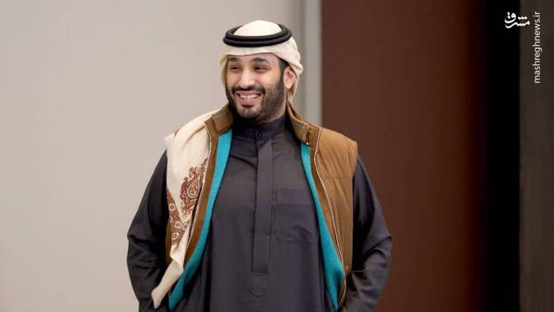 پوشش محمد بن سلمان در عربستان جنجال به پا کرد +عکس