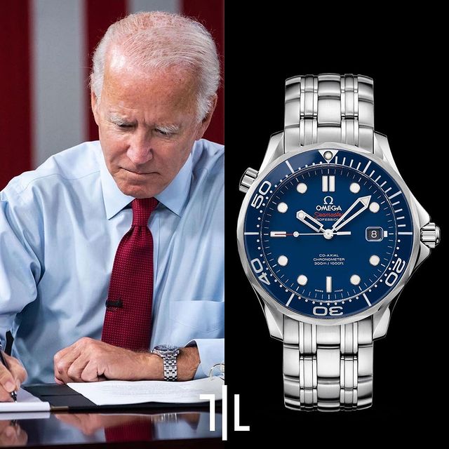 ساعت‌های مورد علاقه جو بایدن -رئیس جمهور تازه آمریکا- کدام‌ها هستند؟