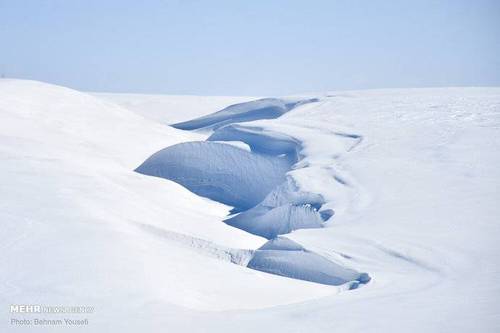 برف در سربند استان مرکزی (عکس)