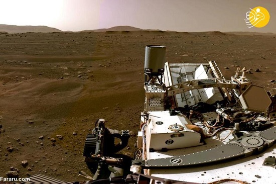 تصاویری از سطح رنگی مریخ