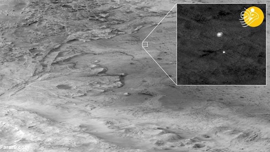 تصاویری از سطح رنگی مریخ