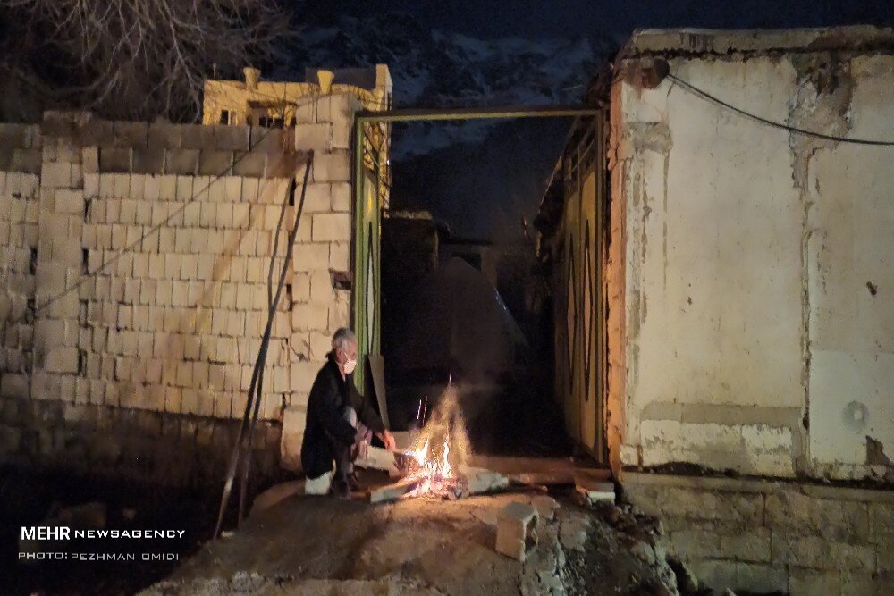 کودکان در سردی ناجوانمردانه شب های سی سخت + عکس