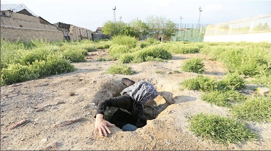 زندگی مورچه‌ای بی‌خانمان‌های تهران در تونل‌های زیرزمینی
