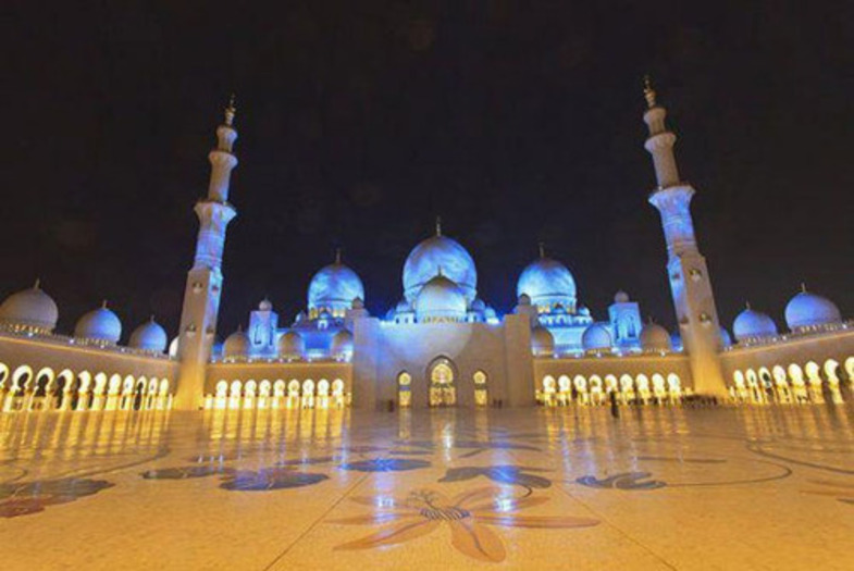 مسجدی لوکس از جنس طلا +تصاویر