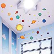 تزیین سقف اتاق کودک با وسایل بسیار ساده