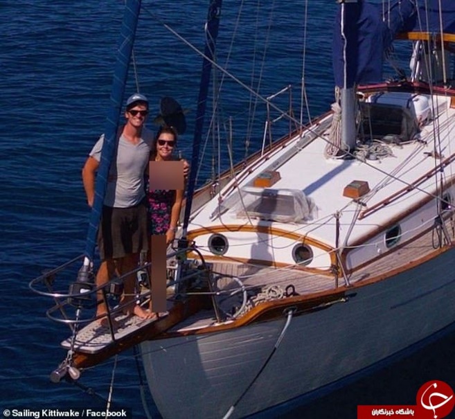 بی اطلاعی زوج جوان دریانورد از شیوع کرونا در جهان +عکس
