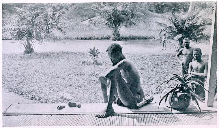 عمل بی‌رحمانه بلژیکی ها با یک برده در کنگو + عکس