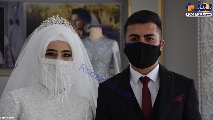 ماسک عروس هم به بازار آمد +عکس