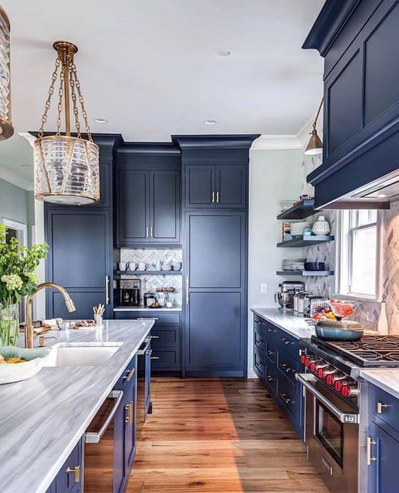 ارگونومی رنگ در معماری آشپزخانه