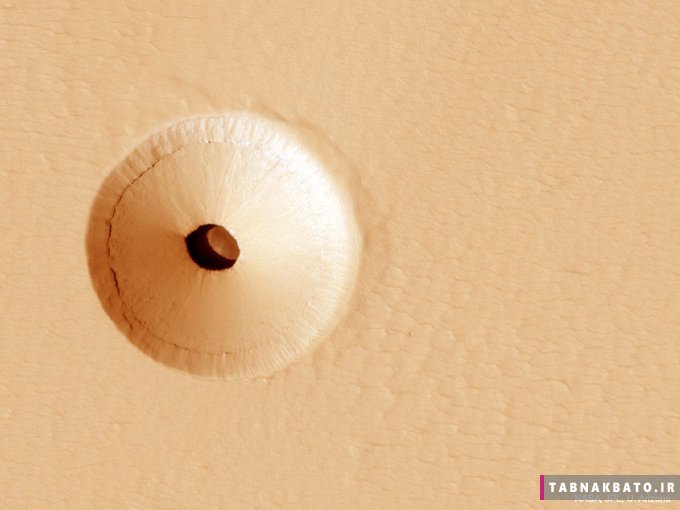 کشف تونل‌های زیر سطح مریخ، کشف عجیب ناسا