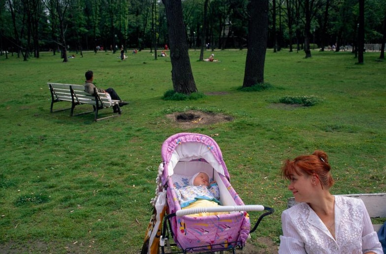 عکس روز نشنال جئوگرافیک از یک مادر و فرزند روسی