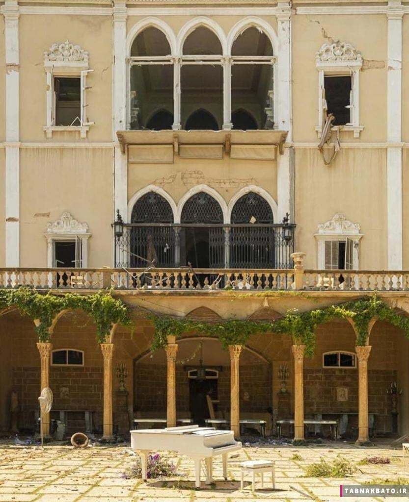 ویرانی موزه جان‌سخت بیروت، در انفجار بیروت