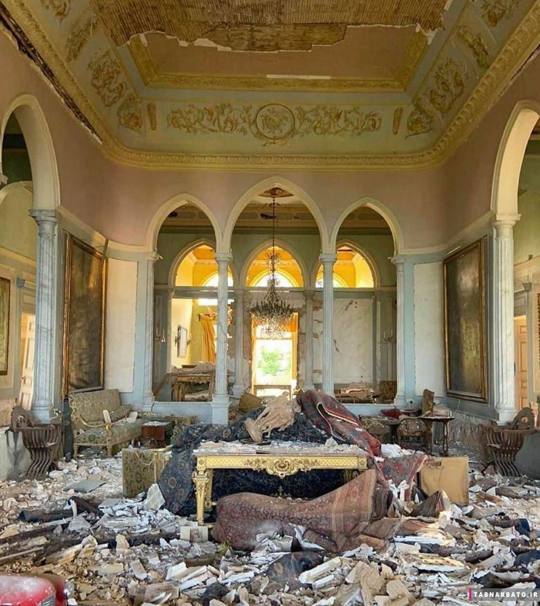 ویرانی موزه جان‌سخت بیروت، در انفجار بیروت