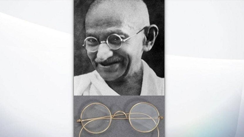 عینک گاندی در عجیب‌ترین مکان ممکن پیدا شد +عکس