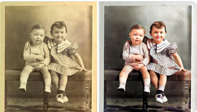 سایت MyHeritage مجهز به فناوری ارتقای کیفیت و وضوح عکس‌های قدیمی خانوادگی شد