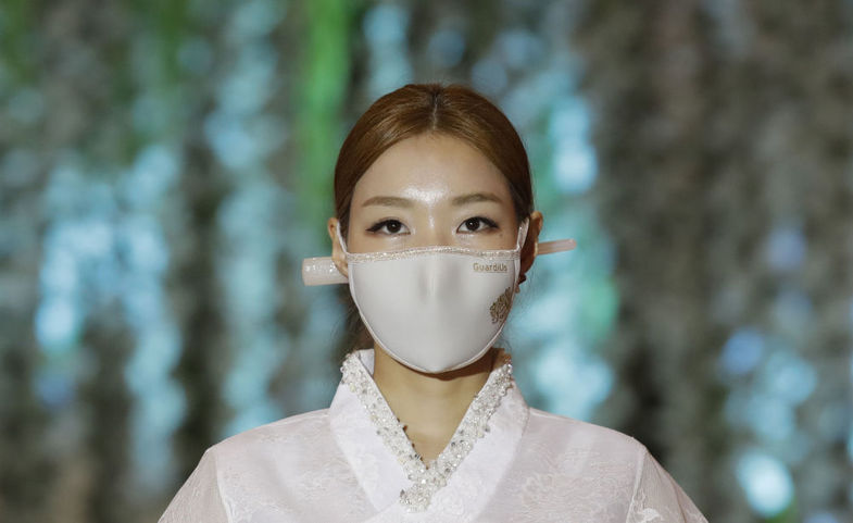 اولین نمایش مد ماسک در سئول +عکس