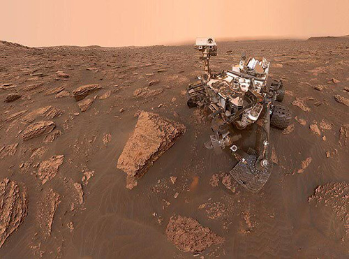 ثبت تصویر گرد و غبار شیطانی در مریخ+عکس