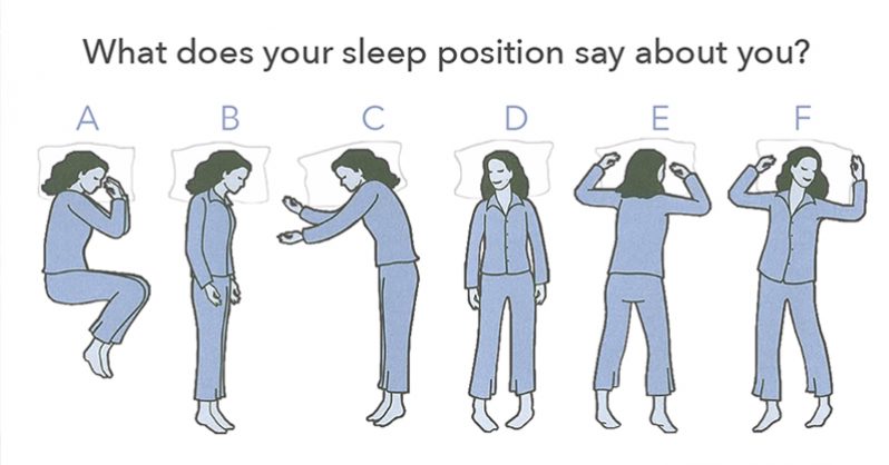 مدل خوابیدن تان به شما می گوید شخصیت شما چیست