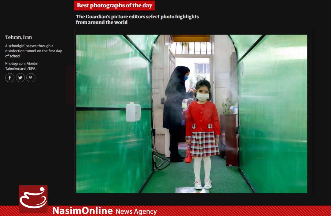 عکس کودک ایرانی در شروع سال تحصیلی جهانی شد