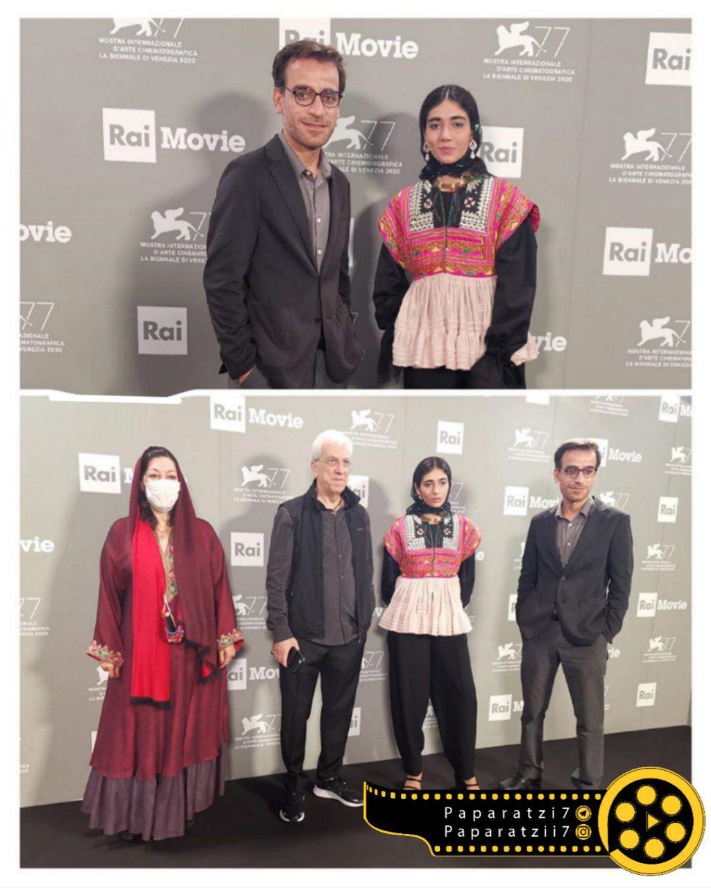 پوشش سنتی بازیگران یک فیلم ایرانی در جشنواره ونیز +عکس