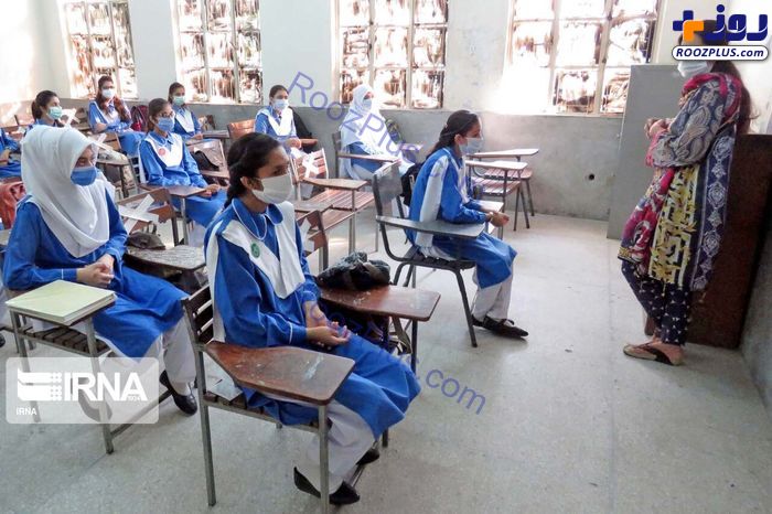 پوشش جالب معلم ها در مدارس پاکستان +عکس