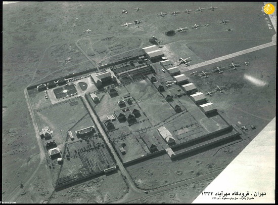 فرودگاه مهرآباد در سال ۱۳۳۴
