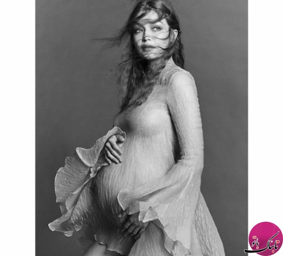 استایل مدل معروف  قبل و بعد از بارداری