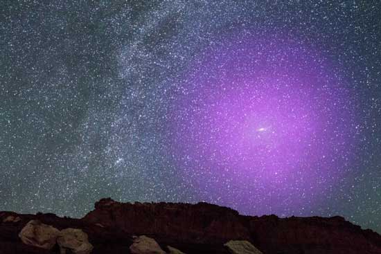 عکس ناسا؛ مشاهده هاله در کهکشان آندرومدا