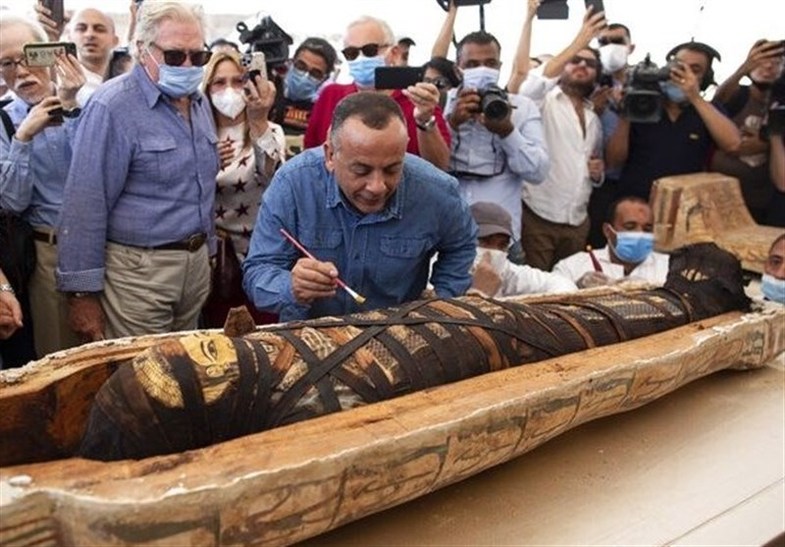 کشف ۶۰ تابوت باستانی در مصر همه را متعجب کرد+تصاویر