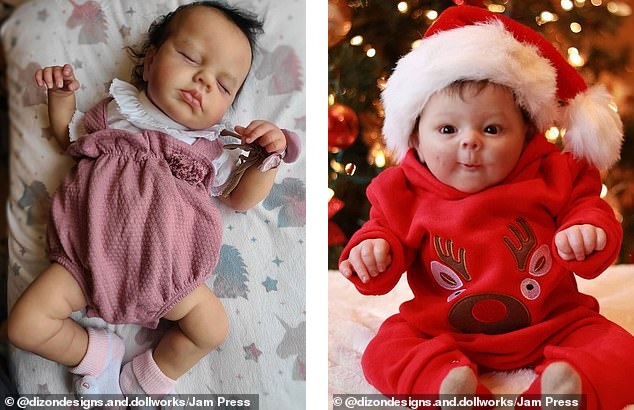 عروسک های فوق طبیعی به شکل نوزادان واقعی+عکس