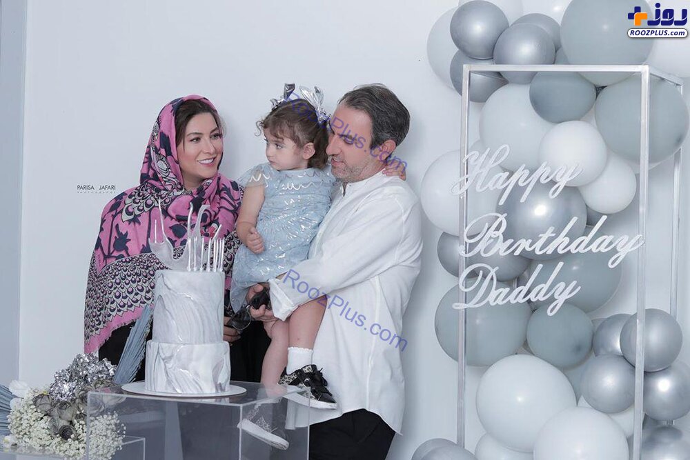 جشن تولد همسر فریبا نادری + عکس