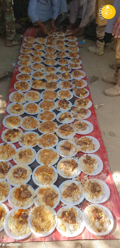 جشن بزرگ گروه تروریستی القاعده با غذا‌های کباب شده + عکس