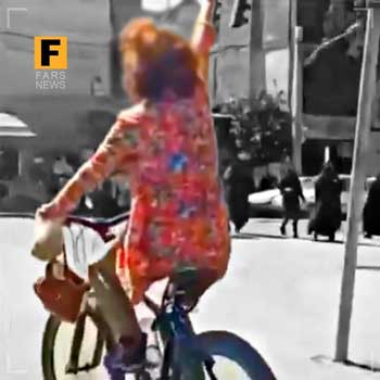 بازداشت دختر دوچرخه‌سوار خبرساز در اصفهان