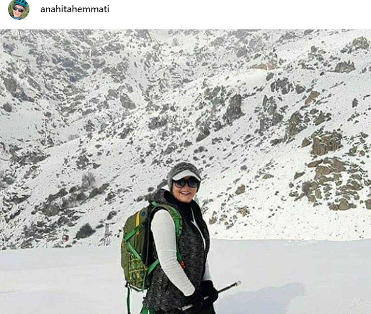 مادر کوهنورد بازیگر زن معروف ایرانی +عکس