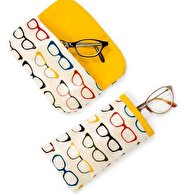 روش دوخت قاب عینک رنگارنگ با پارچه‌های اضافی