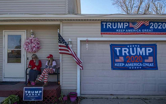 تصاویری جالب از انتخابات آمریکا