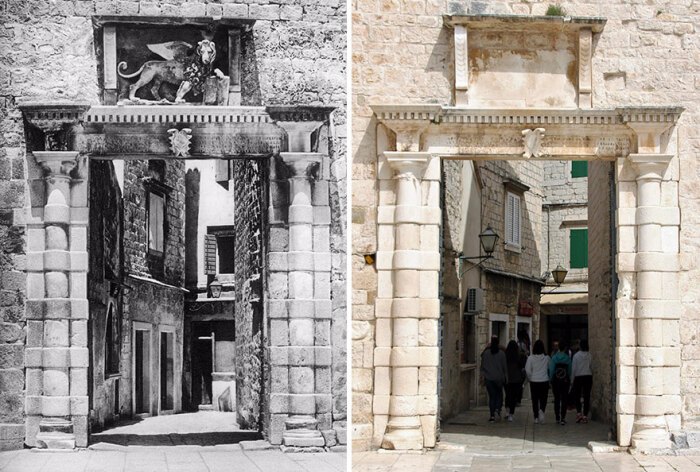 عکس از تغییر شاهکارهای معماری در طول ۱۰۰ سال