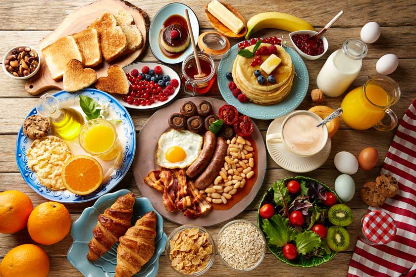 ۱۳ ماده غذایی برای یک صبحانه مقوی